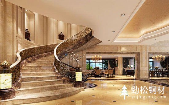 紅河弧形樓梯定制，鋼結(jié)構(gòu)弧形樓梯廠家